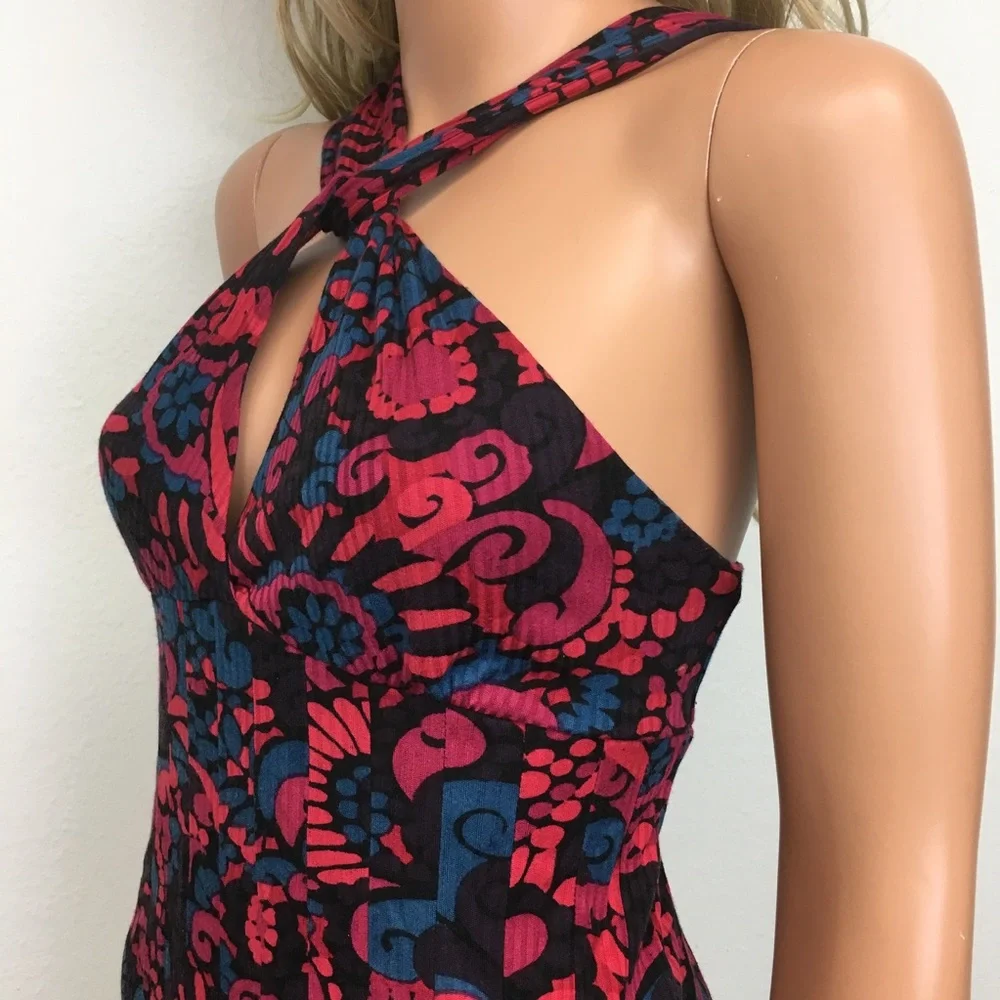 EUC Marc by Marc Jacobs silk/cottonHalter Dress - Picture 3 of 14